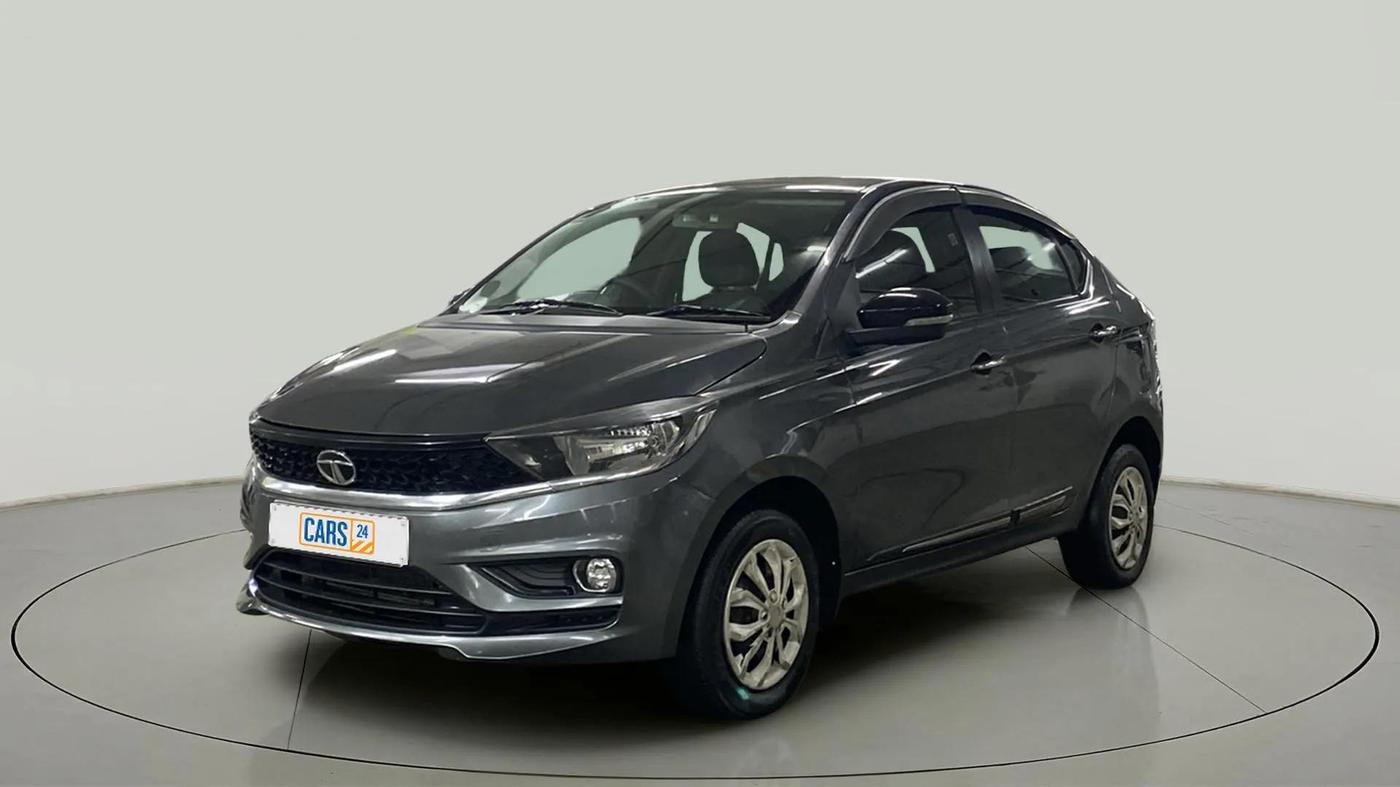 2022 Tata TIGOR XZ CNG, CNG, Manual, 70,969 km, Left Front Diagonal