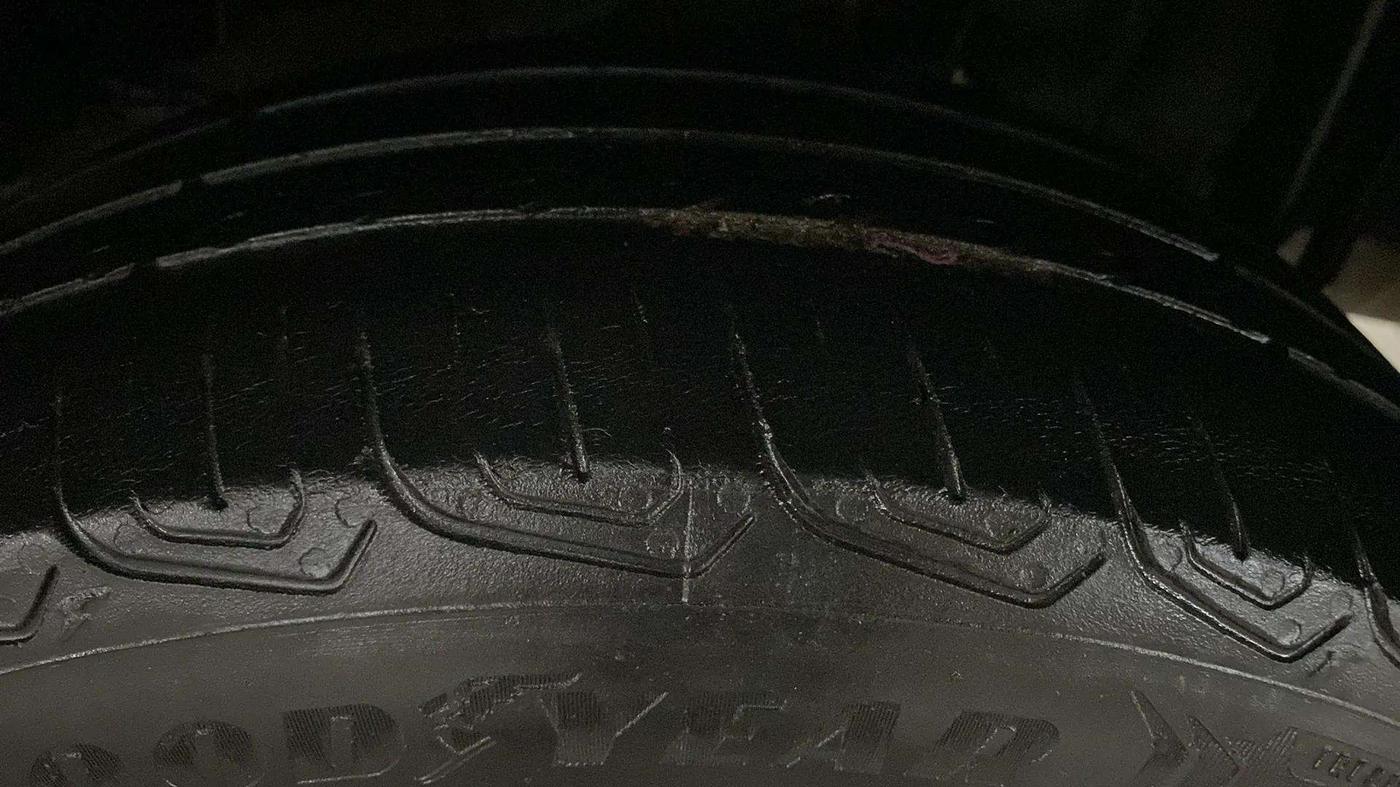 2022 Tata TIGOR XZ CNG, CNG, Manual, 70,969 km, Left Rear Tyre Tread