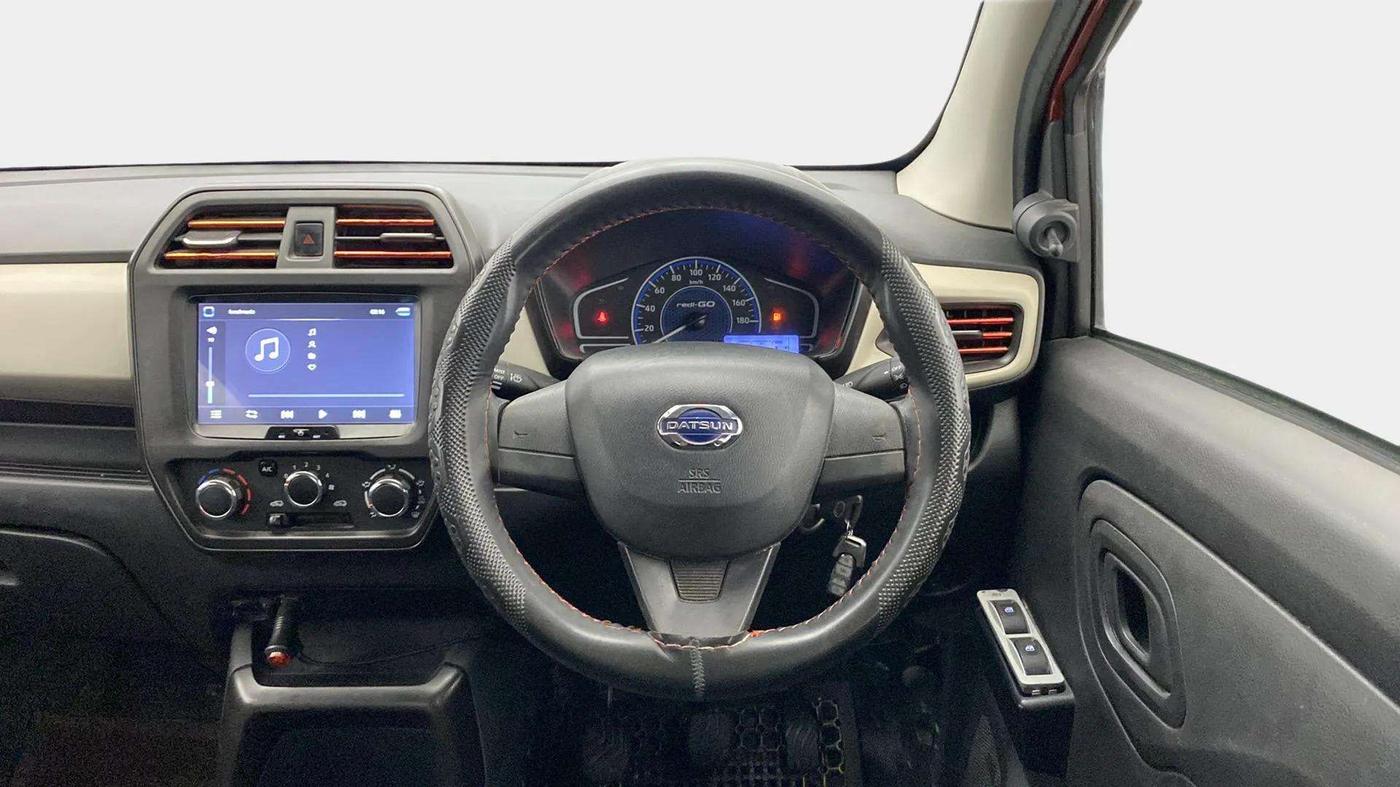 2021 Datsun Redi Go A, Petrol, Manual, 38,696 km, Steering Wheel Close Up