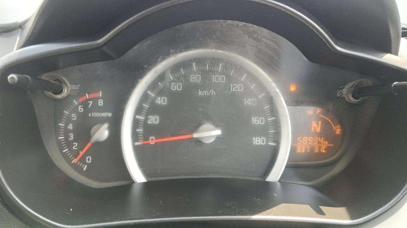 2018 Maruti Celerio ZXI AMT (O), Petrol, Automatic, 58,919 km, Odometer Image