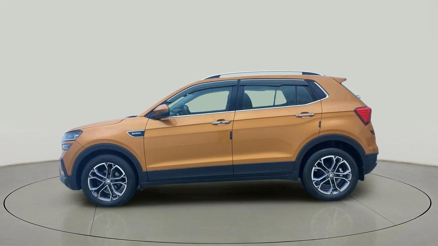 2021 Skoda KUSHAQ STYLE 1.0L TSI AT, Petrol, Automatic, 70,825 km, Left Side
