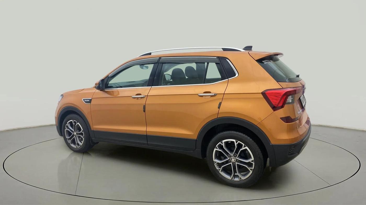 2021 Skoda KUSHAQ STYLE 1.0L TSI AT, Petrol, Automatic, 70,825 km, Left Back Diagonal