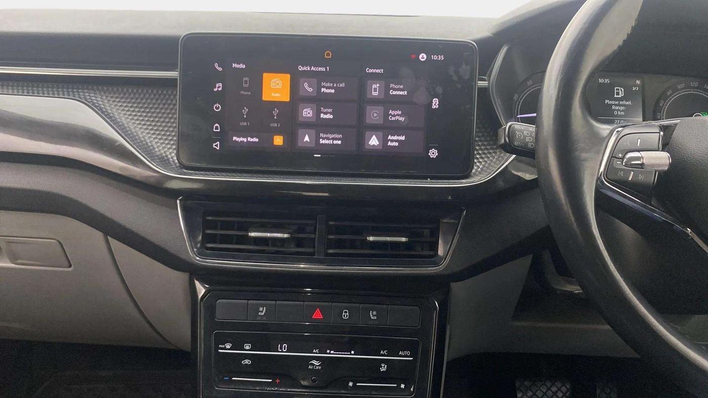 2021 Skoda KUSHAQ STYLE 1.0L TSI AT, Petrol, Automatic, 70,825 km, Air Conditioner