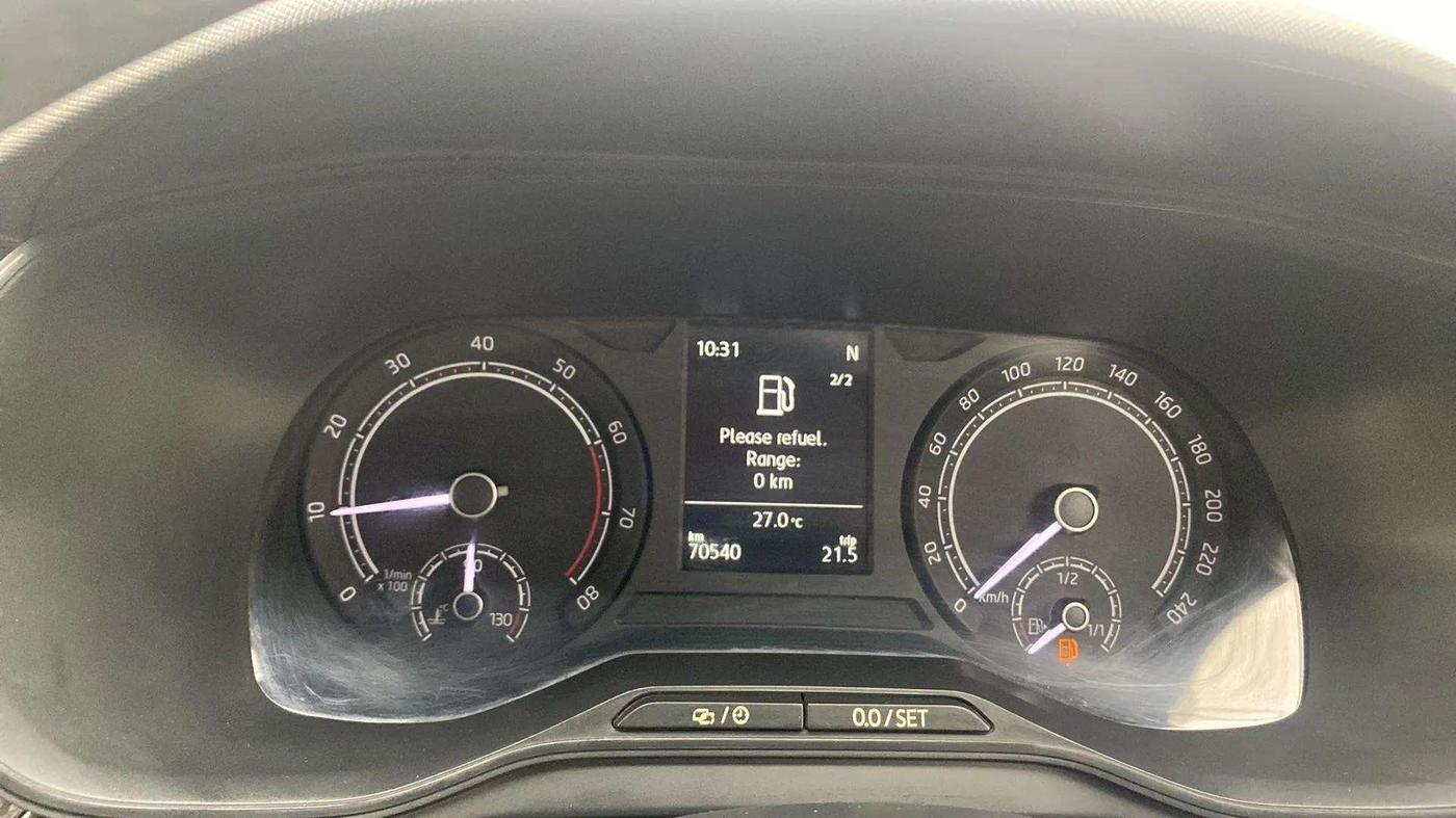 2021 Skoda KUSHAQ STYLE 1.0L TSI AT, Petrol, Automatic, 70,825 km, Odometer Image