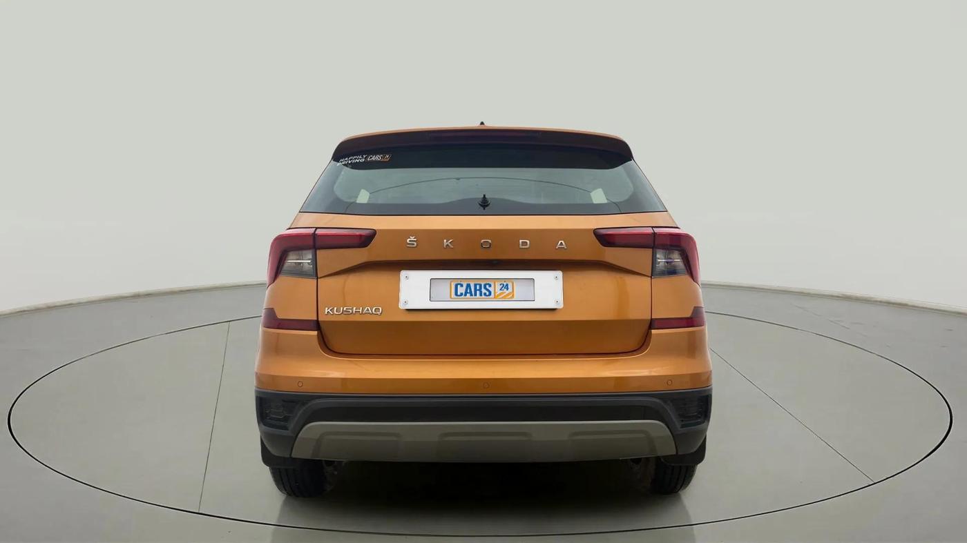 2021 Skoda KUSHAQ STYLE 1.0L TSI AT, Petrol, Automatic, 70,825 km, Back/Rear