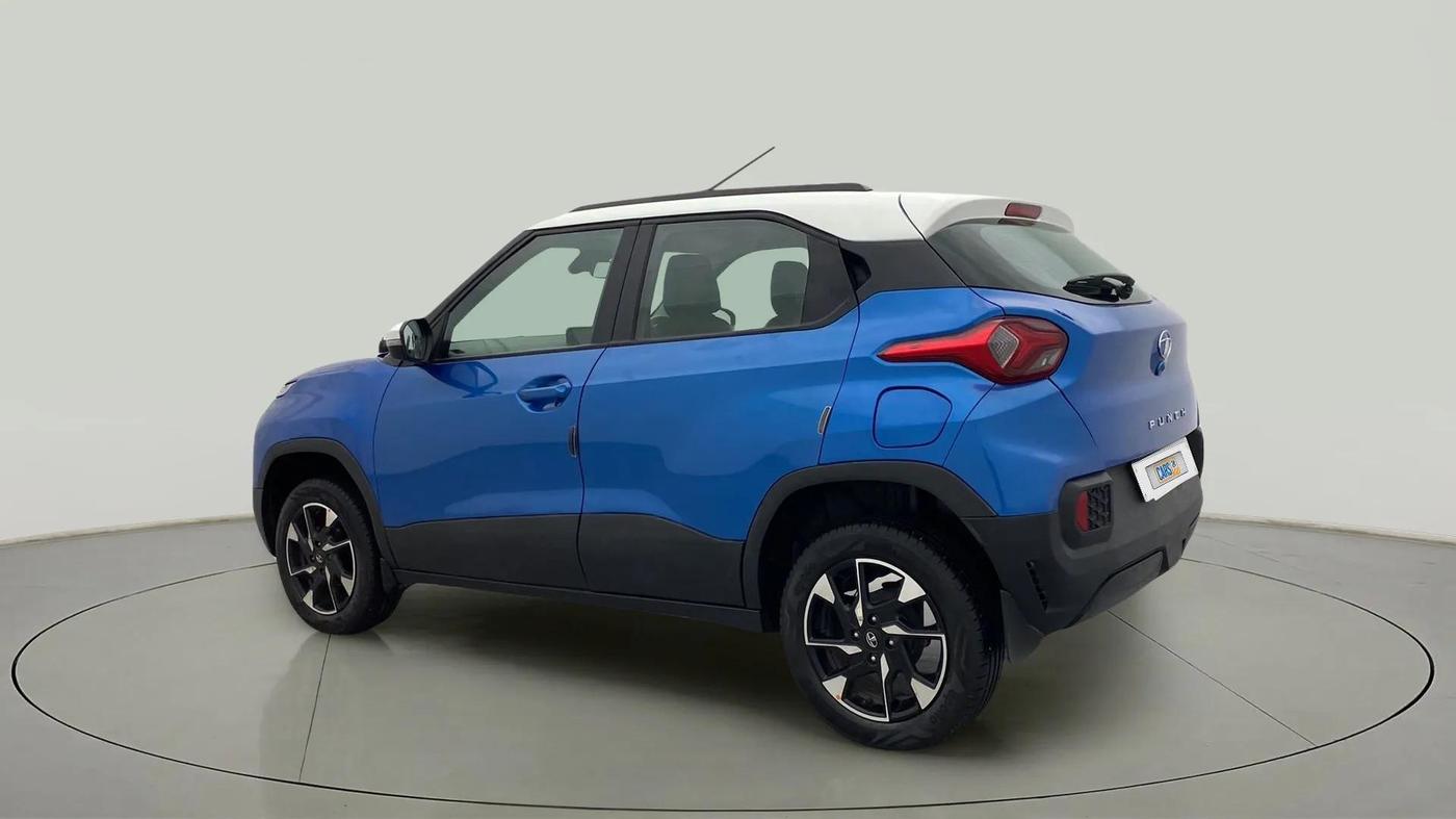 2022 Tata PUNCH CREATIVE AMT 1.2 RTN DUAL TONE, Petrol, Automatic, 22,894 km, Left Back Diagonal