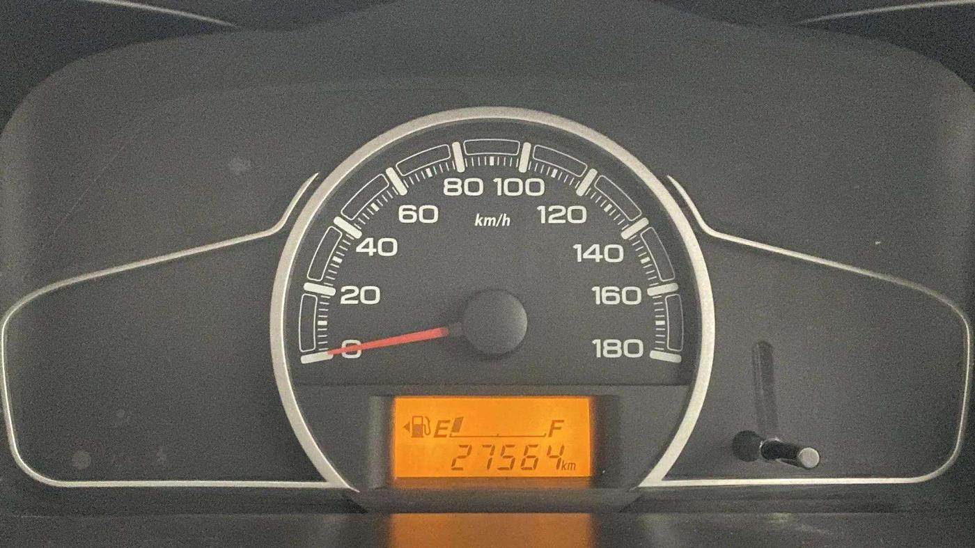 2021 Maruti Alto VXI, Petrol, Manual, 27,595 km, Odometer Image