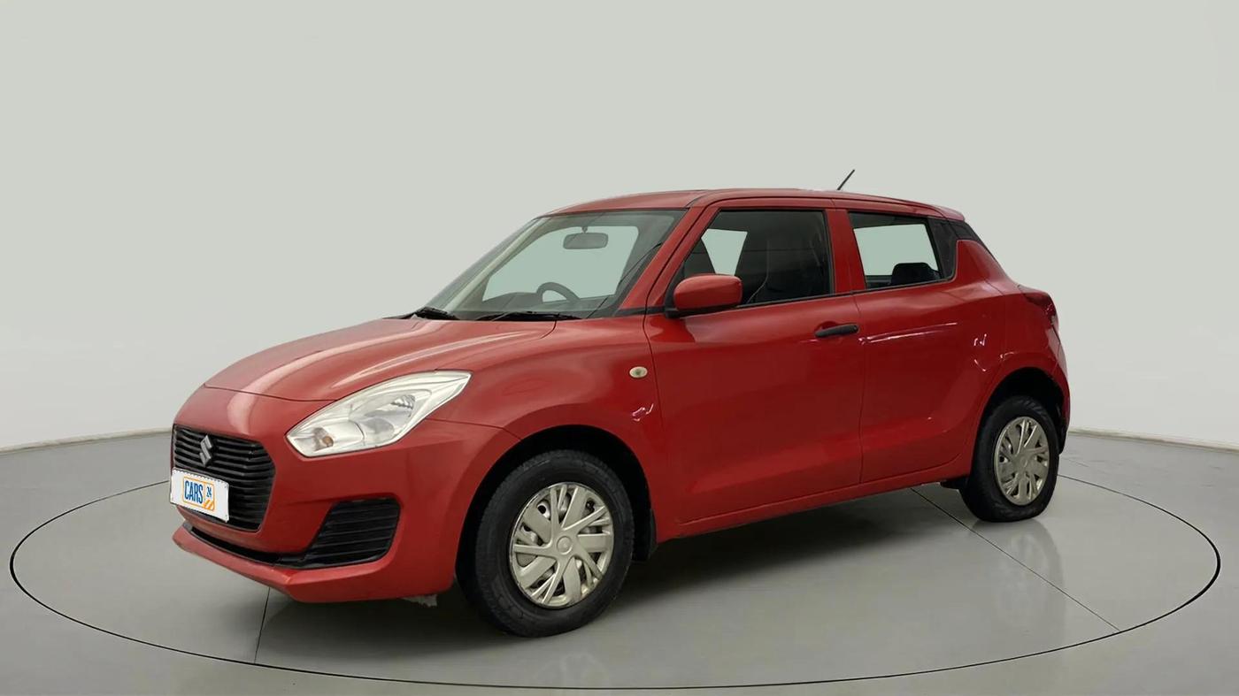 2019 Maruti Swift LXI, Petrol, Manual, 85,399 km, Left Front Diagonal