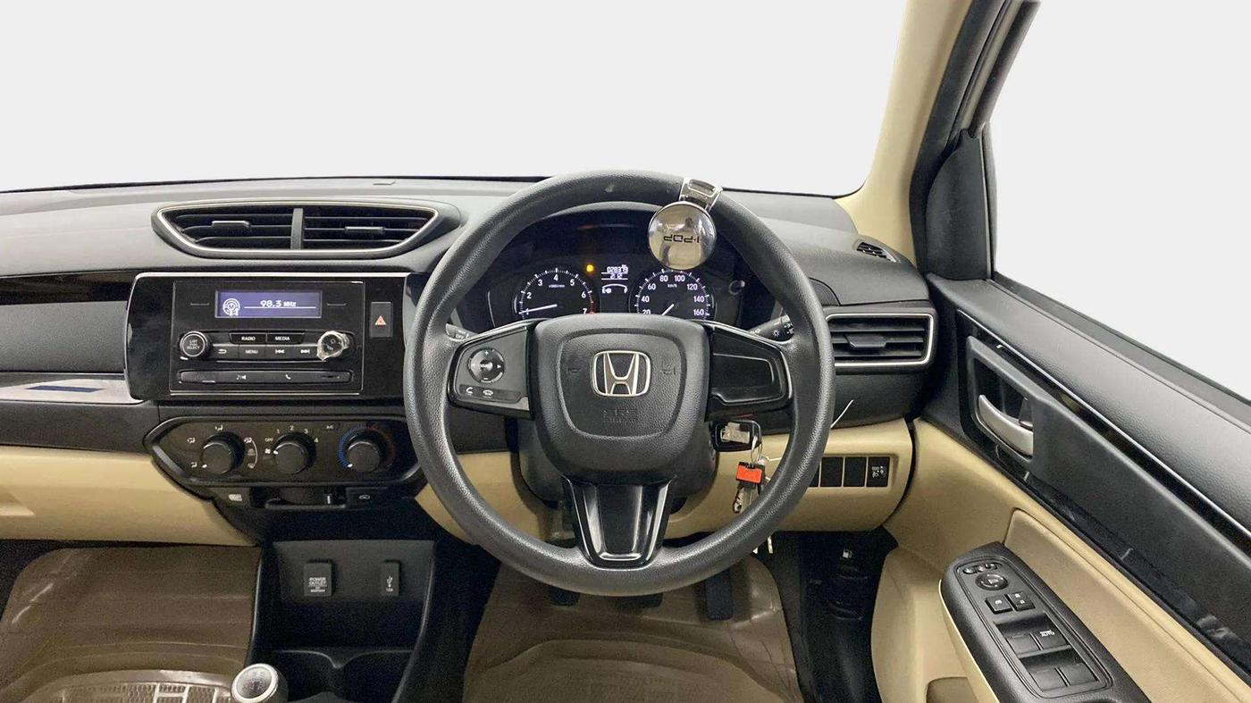 2021 Honda Amaze 1.2L I-VTEC S, Petrol, Manual, 28,235 km, Steering Wheel Close Up