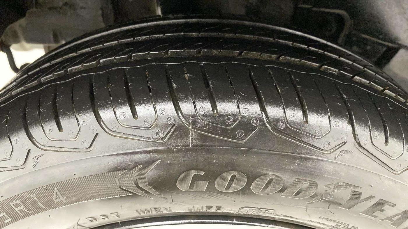 2022 Tata TIGOR XZ PLUS CNG, CNG, Manual, 18,064 km, Right Rear Tyre Tread