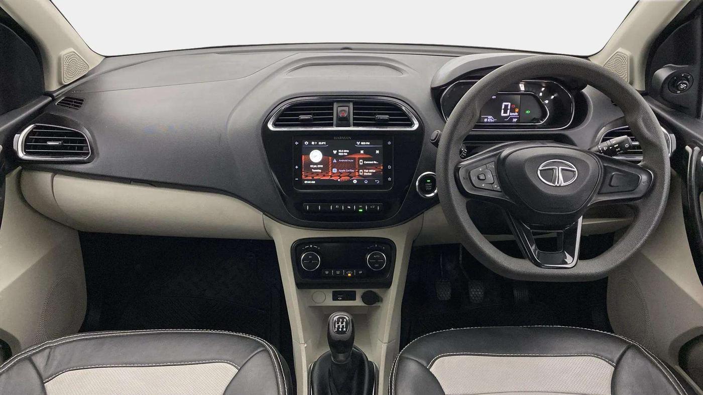 2022 Tata TIGOR XZ PLUS CNG, CNG, Manual, 18,064 km, Dashboard