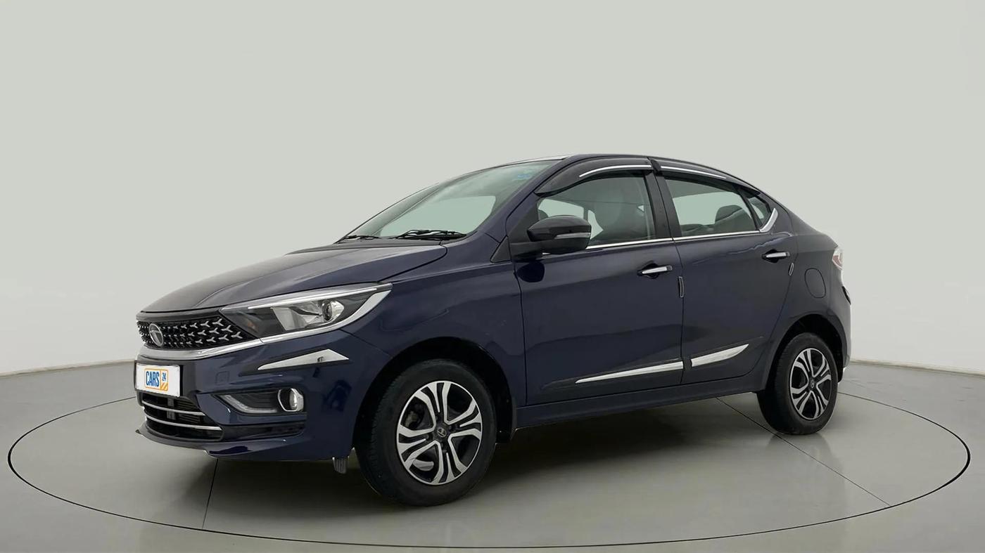 2022 Tata TIGOR XZ PLUS CNG, CNG, Manual, 18,064 km, Left Front Diagonal