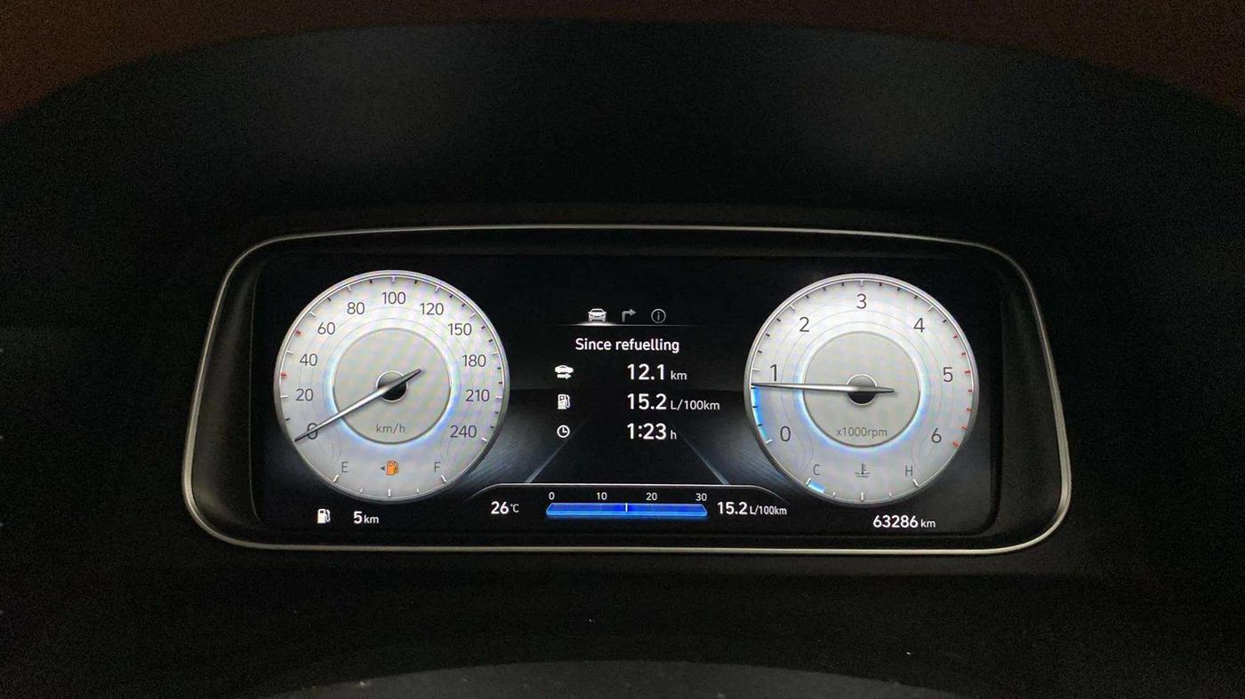 2021 Hyundai ALCAZAR PLATINUM 1.5 MT 7STR, Diesel, Manual, 63,293 km, Odometer Image