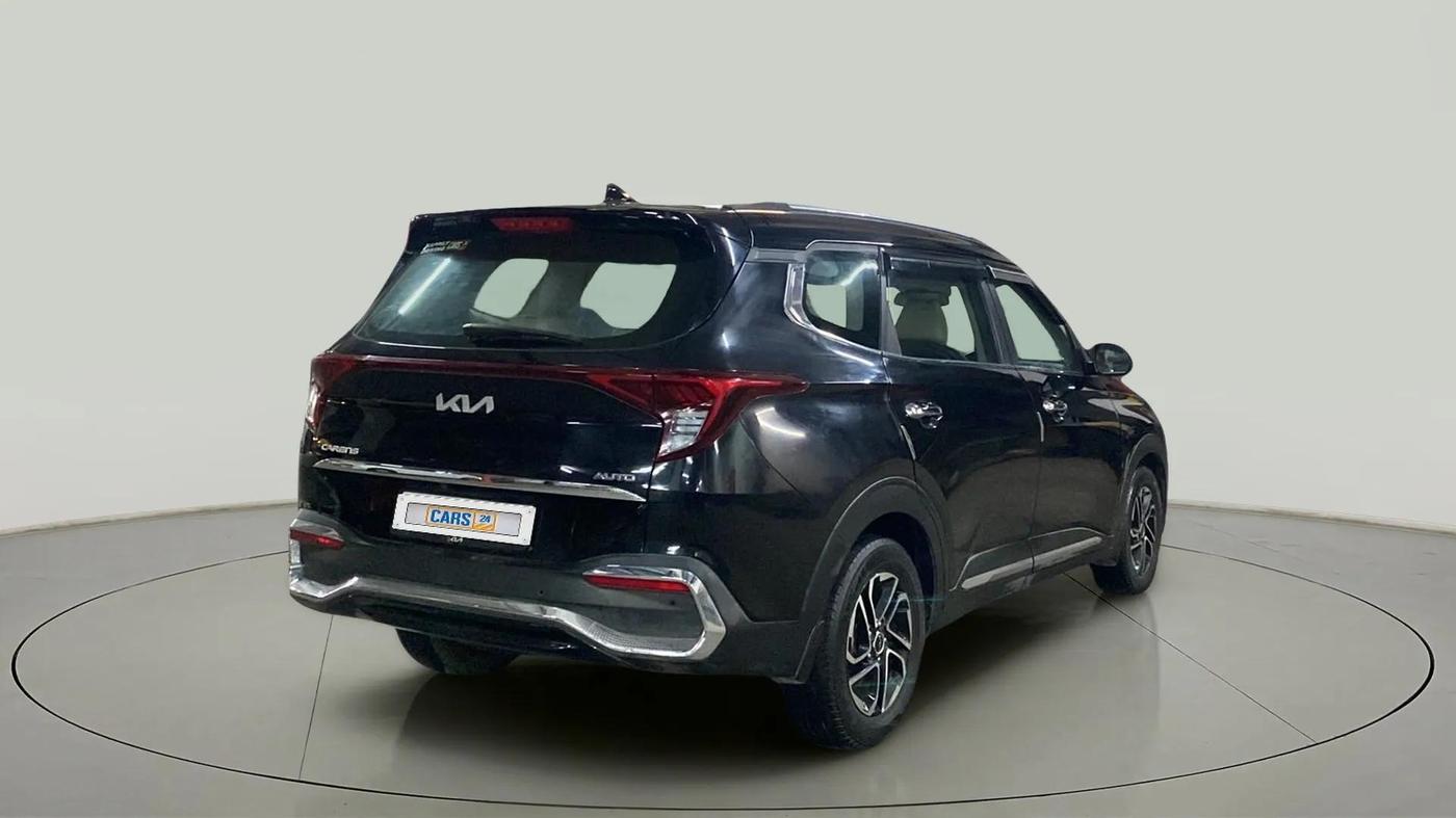 2022 KIA CARENS LUXURY PLUS 1.5 DIESEL AT 6 STR, Diesel, Automatic, 56,767 km, Right Back Diagonal