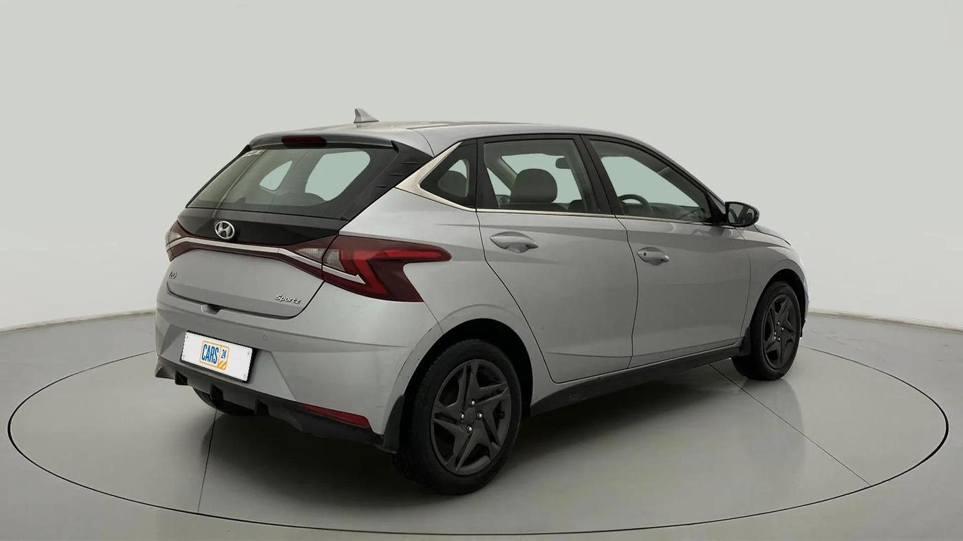 2020 Hyundai NEW I20 SPORTZ 1.2 MT, Petrol, Manual, 66,391 km, Right Back Diagonal
