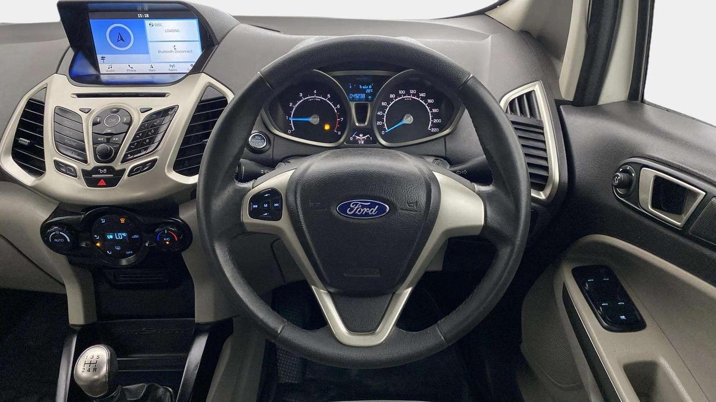 2017 Ford Ecosport TITANIUM 1.5L PETROL, Petrol, Manual, 49,201 km, Steering Wheel Close Up