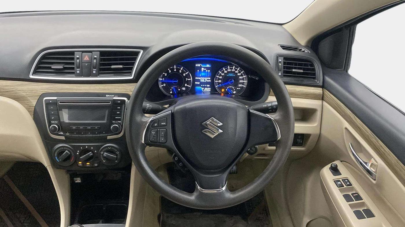 2021 Maruti Ciaz SIGMA 1.5 SHVS MT  PETROL, Petrol, Manual, 27,791 km, Steering Wheel Close Up
