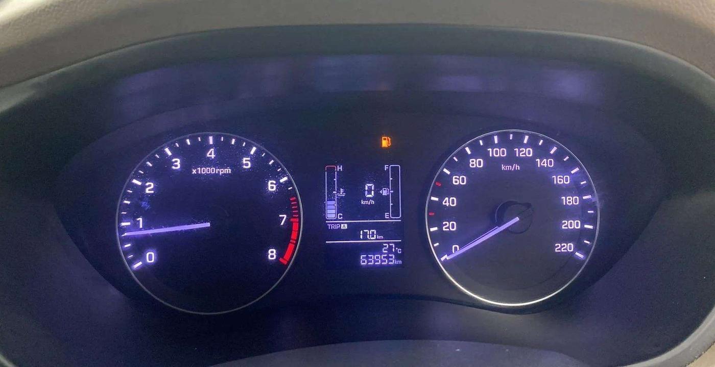 2017 Hyundai Elite i20 SPORTZ 1.2, Petrol, Manual, 64,056 km, Odometer Image