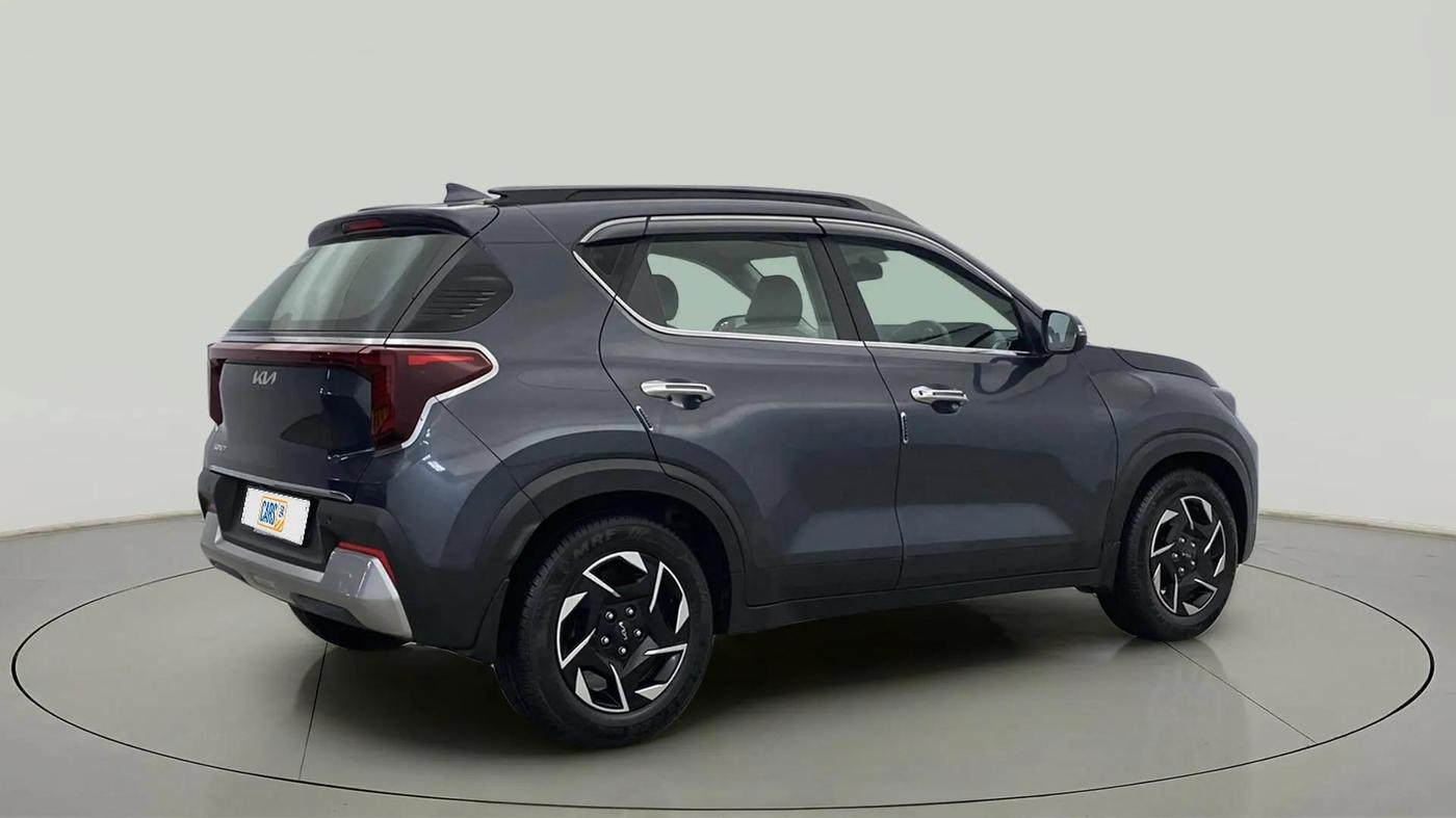 2024 KIA SONET HTK PLUS 1.2 PETROL MT, Petrol, Manual, 8,211 km, Right Back Diagonal