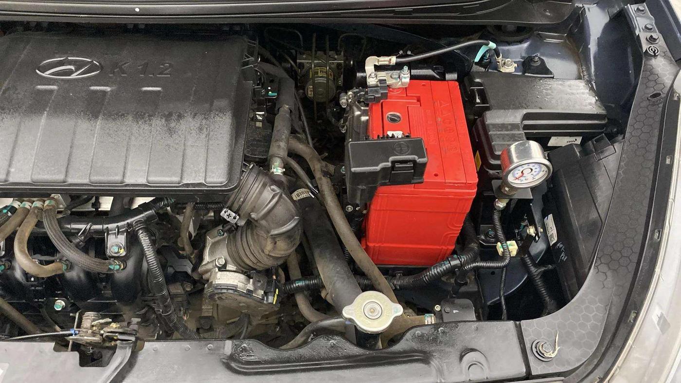 2022 Hyundai GRAND I10 NIOS SPORTZ 1.2 KAPPA VTVT CNG, CNG, Manual, 59,772 km, Engine View - Left