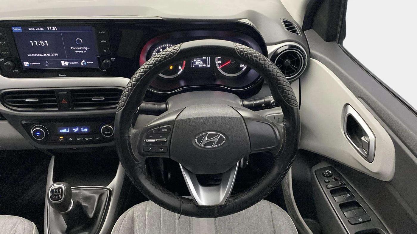 2022 Hyundai GRAND I10 NIOS SPORTZ 1.2 KAPPA VTVT CNG, CNG, Manual, 59,772 km, Steering Wheel Close Up