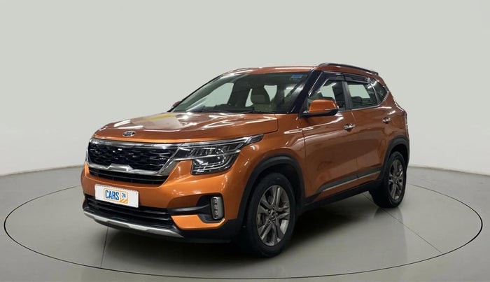 2019 KIA SELTOS HTX 1.5 PETROL, Petrol, Manual, 55,555 km, Left Front Diagonal
