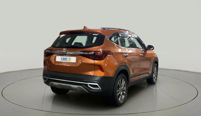 2019 KIA SELTOS HTX 1.5 PETROL, Petrol, Manual, 55,555 km, Right Back Diagonal