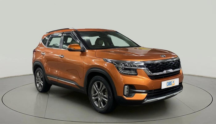 2019 KIA SELTOS HTX 1.5 PETROL, Petrol, Manual, 55,555 km, Right Front Diagonal