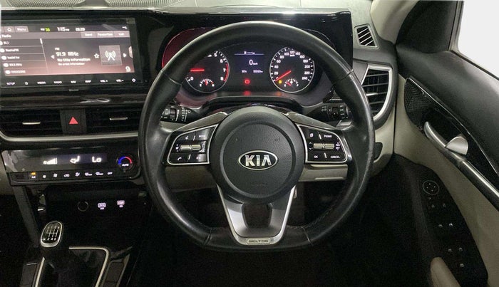 2019 KIA SELTOS HTX 1.5 PETROL, Petrol, Manual, 55,555 km, Steering Wheel Close Up