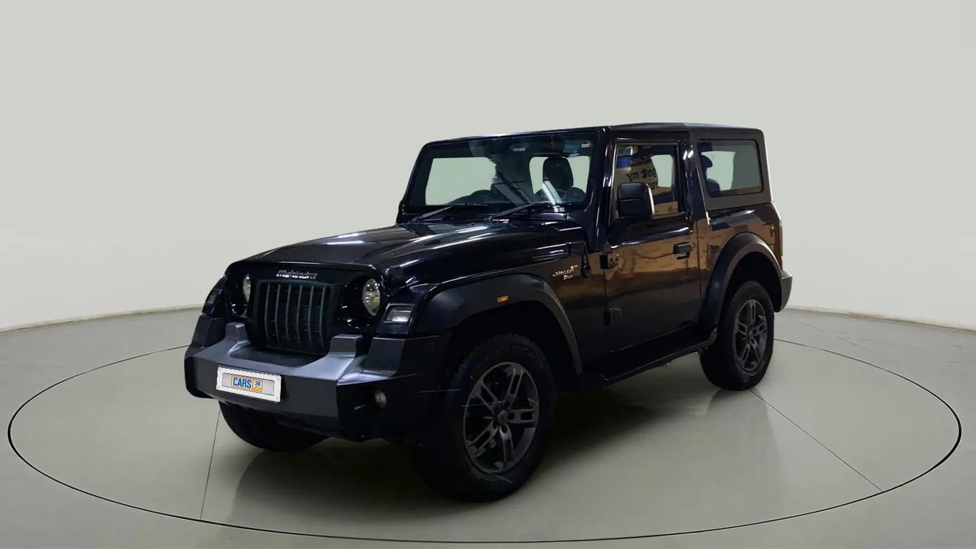 2021 Mahindra Thar LX PETROL HT 4WD AT, Petrol, Automatic, 15,523 km, Left Front Diagonal