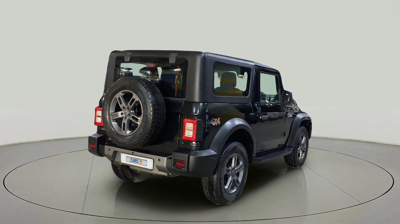 2021 Mahindra Thar LX PETROL HT 4WD AT, Petrol, Automatic, 15,523 km, Right Back Diagonal