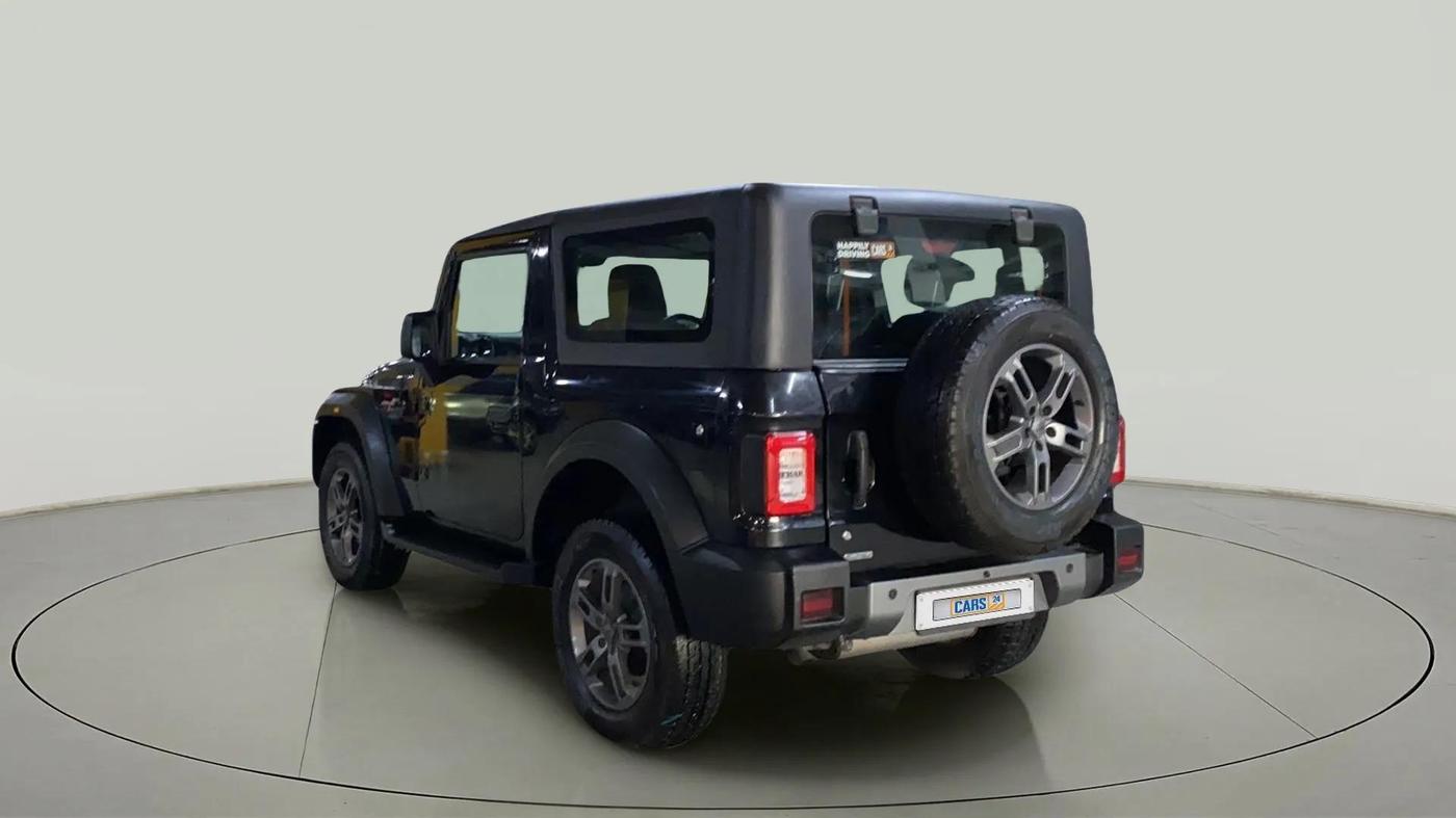 2021 Mahindra Thar LX PETROL HT 4WD AT, Petrol, Automatic, 15,523 km, Left Back Diagonal