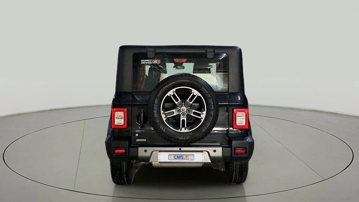 2021 Mahindra Thar LX PETROL HT 4WD AT, Petrol, Automatic, 15,523 km, Back/Rear