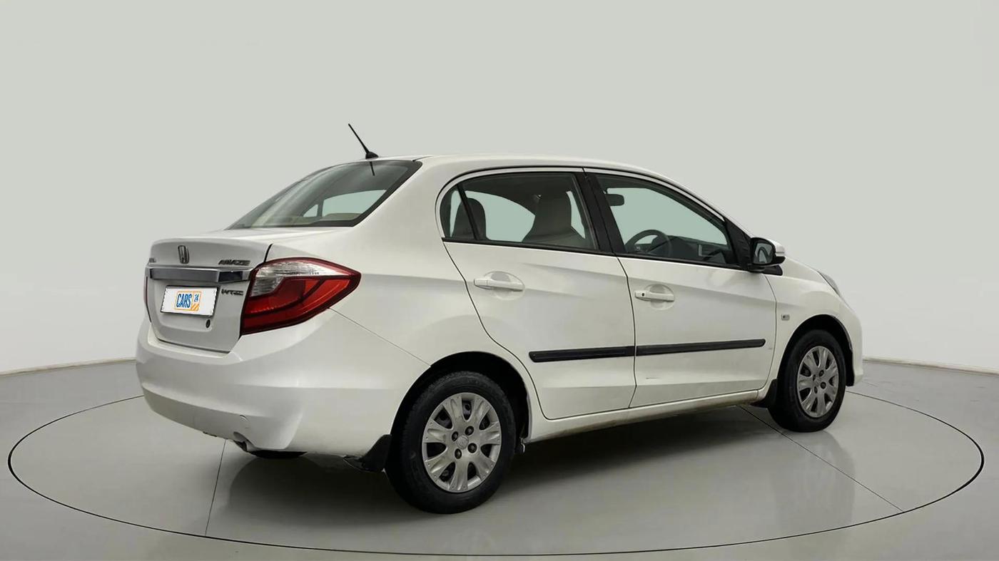 2016 Honda Amaze 1.2L I-VTEC S, Petrol, Manual, 63,005 km, Right Back Diagonal