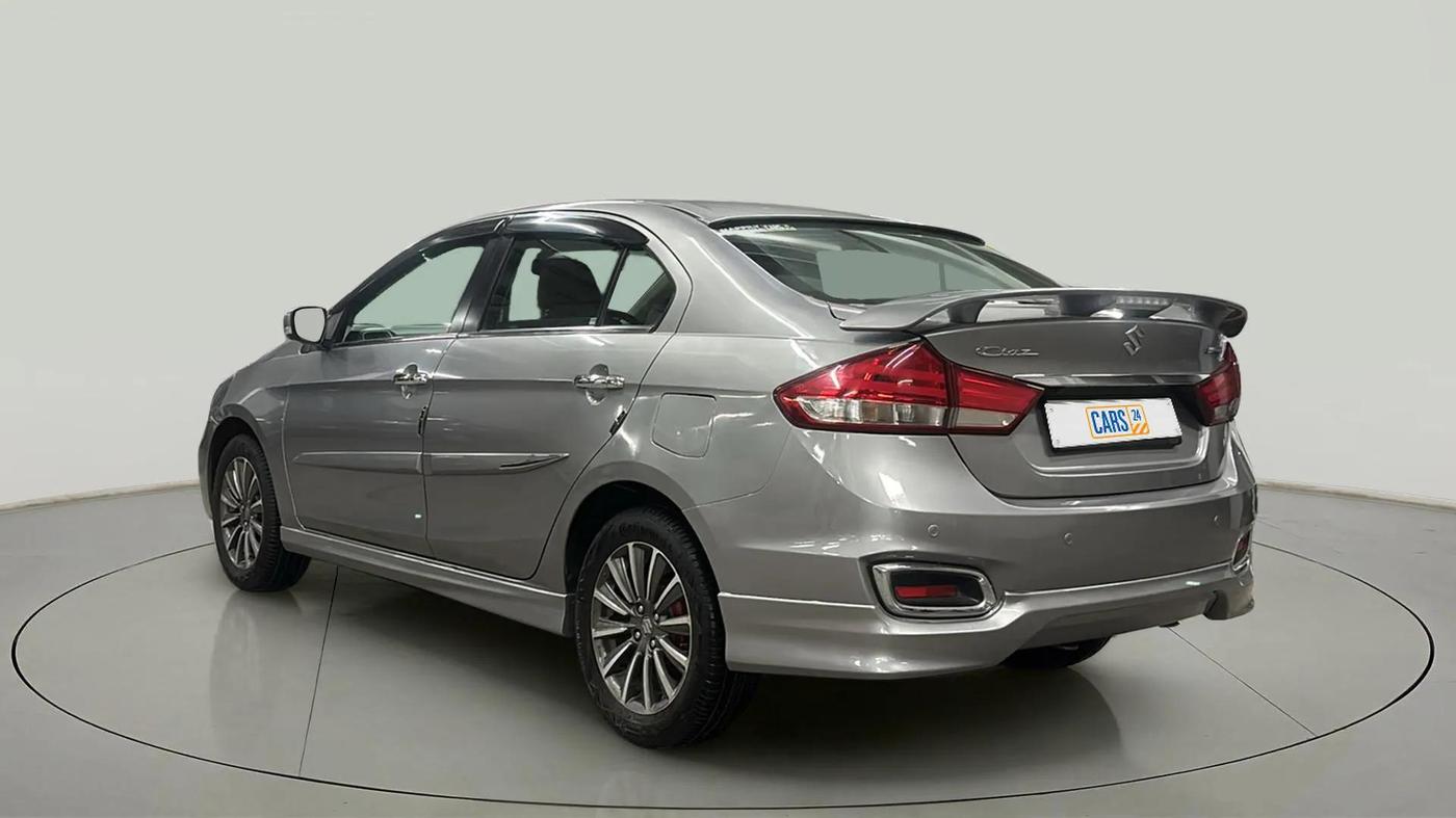 2020 Maruti Ciaz ALPHA  AT 1.5 SHVS PETROL, Petrol, Automatic, 63,047 km, Left Back Diagonal