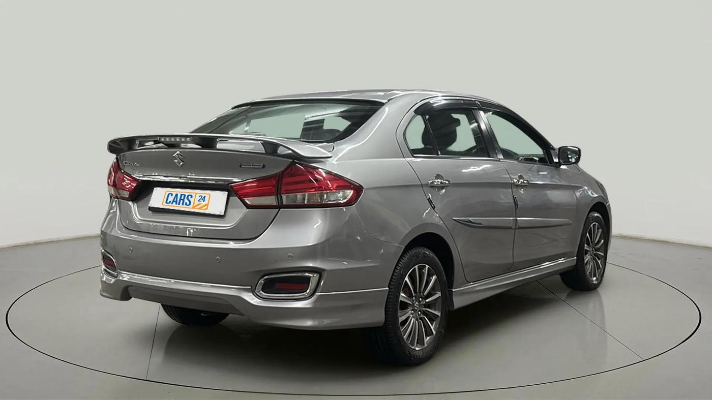2020 Maruti Ciaz ALPHA  AT 1.5 SHVS PETROL, Petrol, Automatic, 63,047 km, Right Back Diagonal