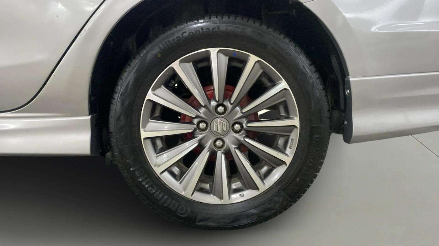 2020 Maruti Ciaz ALPHA  AT 1.5 SHVS PETROL, Petrol, Automatic, 63,047 km, Left Rear Wheel