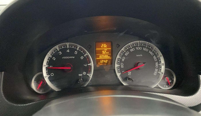 2015 Maruti Swift ZXI, Petrol, Manual, 60,619 km, Odometer Image