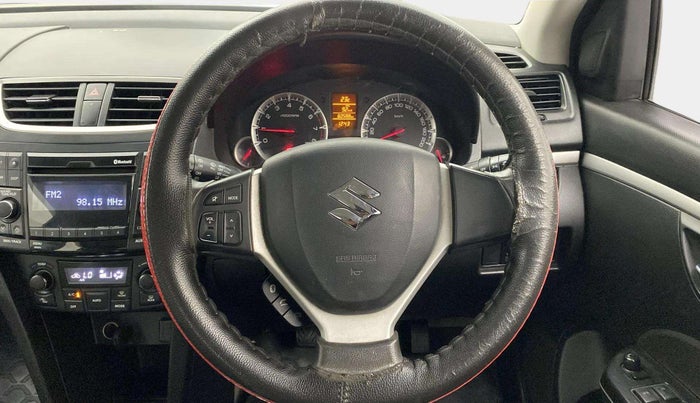 2015 Maruti Swift ZXI, Petrol, Manual, 60,619 km, Steering Wheel Close Up