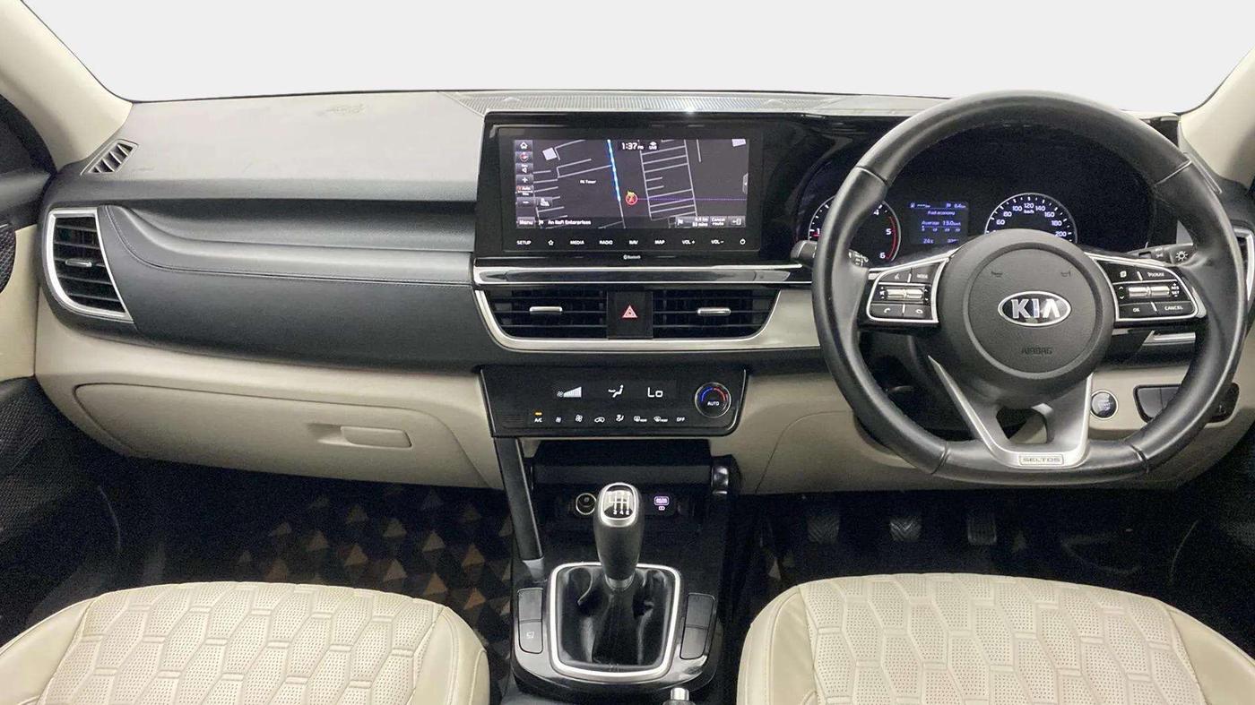 2019 KIA SELTOS HTX 1.5 DIESEL, Diesel, Manual, 32,076 km, Dashboard