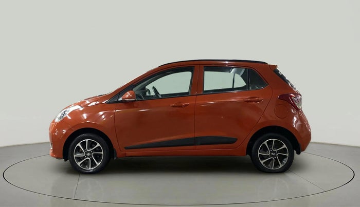 2017 Hyundai Grand i10 SPORTZ (O) AT 1.2 KAPPA VTVT, Petrol, Automatic, 42,575 km, Left Side