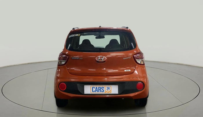 2017 Hyundai Grand i10 SPORTZ (O) AT 1.2 KAPPA VTVT, Petrol, Automatic, 42,575 km, Back/Rear