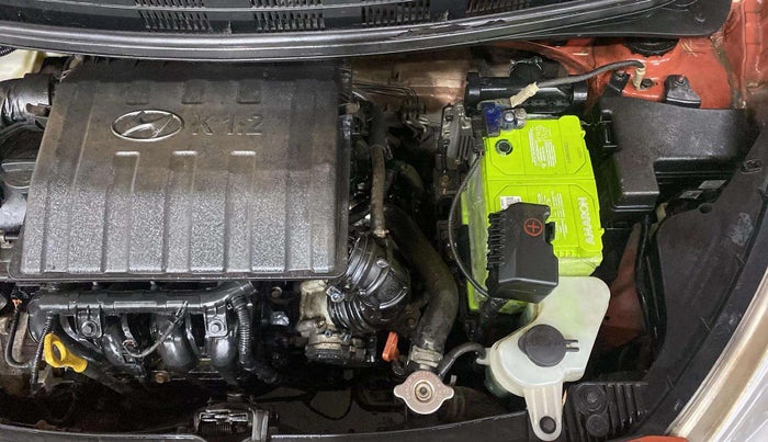 2017 Hyundai Grand i10 SPORTZ (O) AT 1.2 KAPPA VTVT, Petrol, Automatic, 42,575 km, Engine View - Left