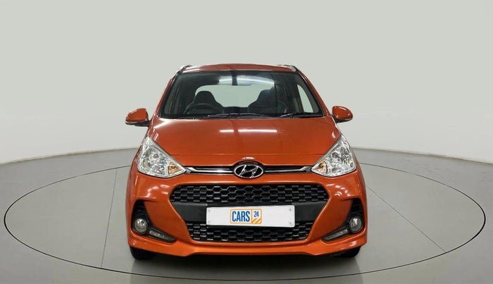2017 Hyundai Grand i10 SPORTZ (O) AT 1.2 KAPPA VTVT, Petrol, Automatic, 42,575 km, Front