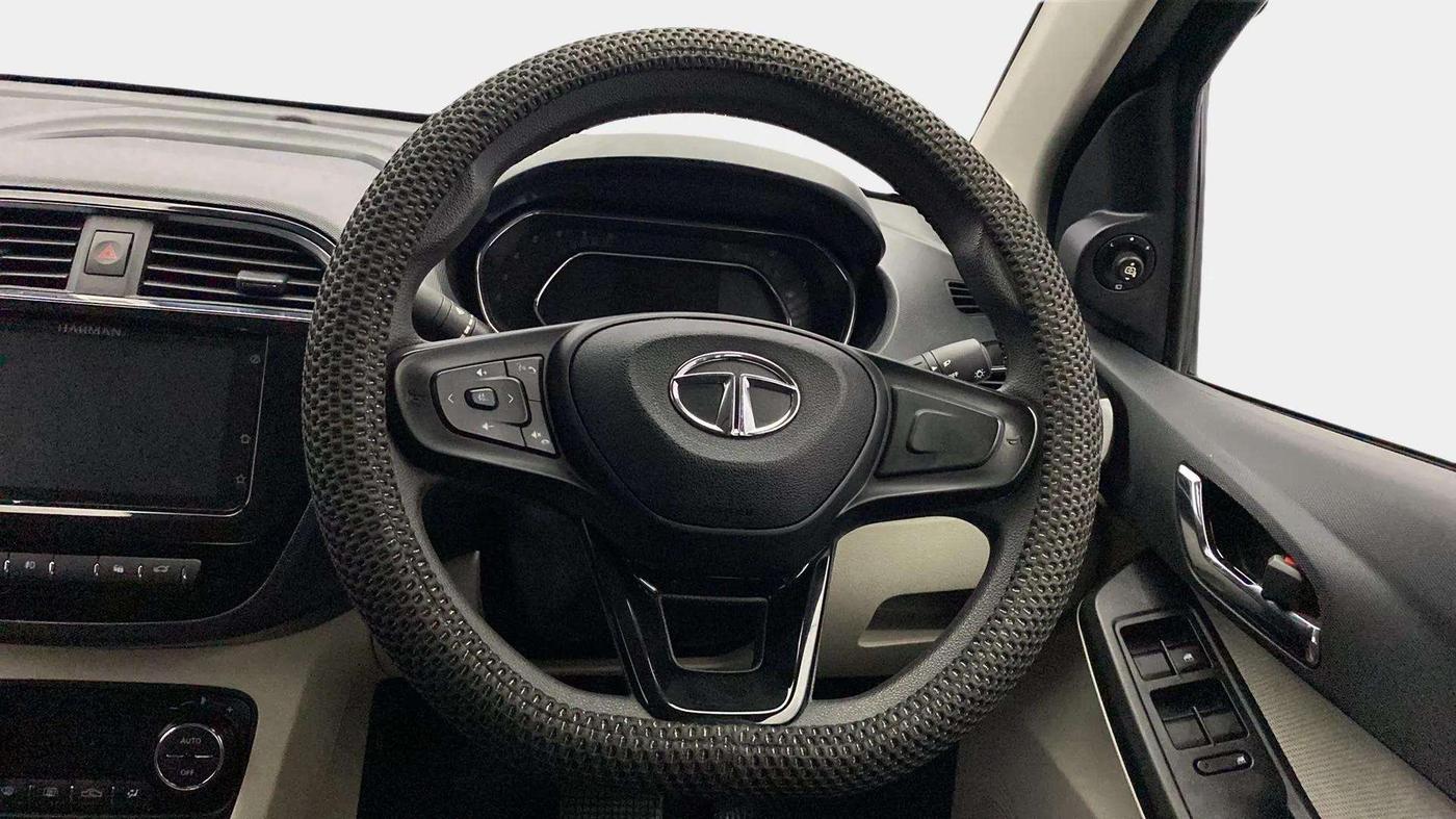 2023 Tata TIGOR XZA PLUS PETROL, Petrol, Automatic, 14,474 km, Steering Wheel Close Up
