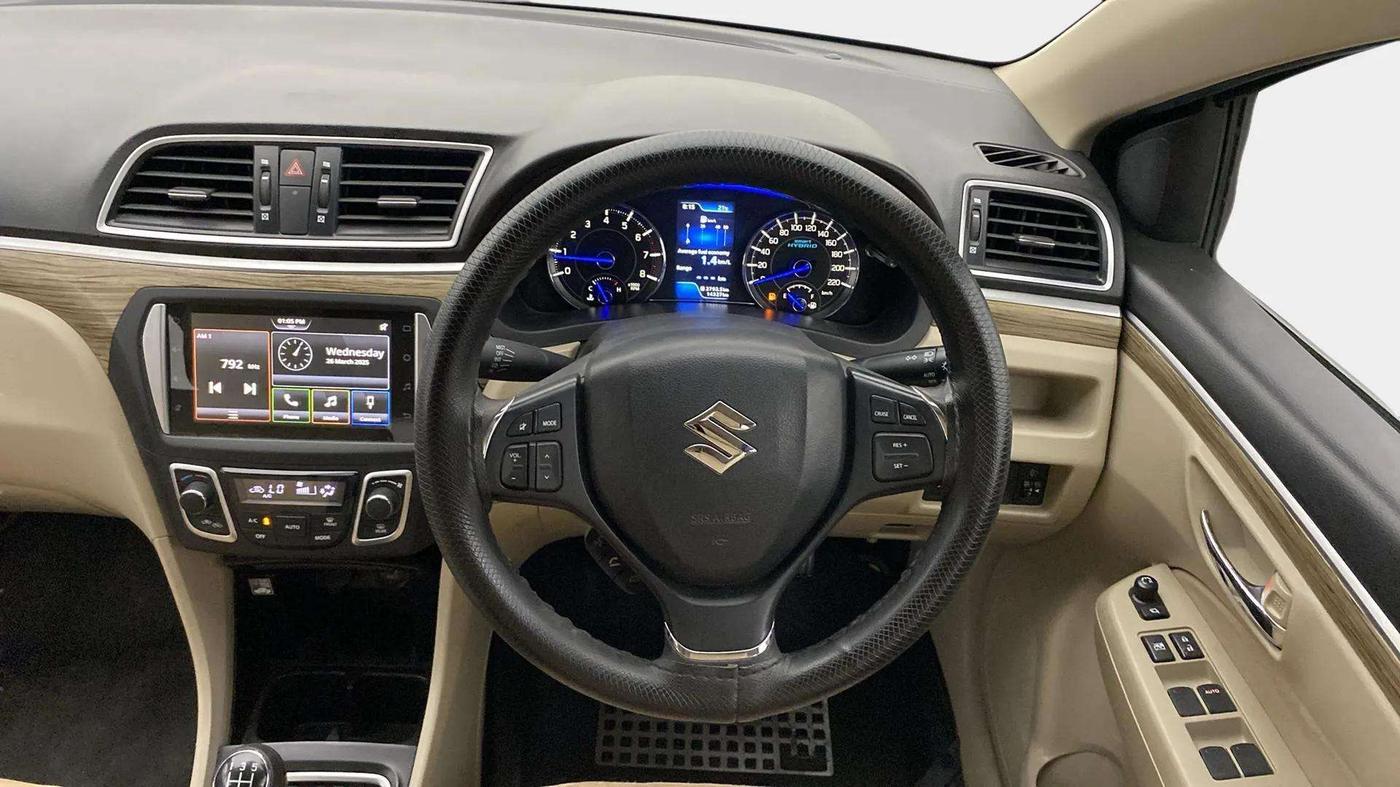 2022 Maruti Ciaz ZETA 1.5 SHVS MT PETROL, Petrol, Manual, 14,362 km, Steering Wheel Close Up