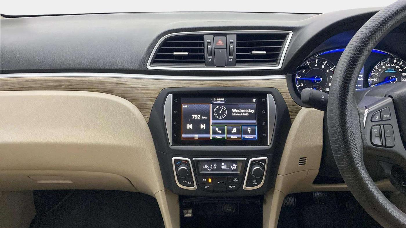 2022 Maruti Ciaz ZETA 1.5 SHVS MT PETROL, Petrol, Manual, 14,362 km, Air Conditioner