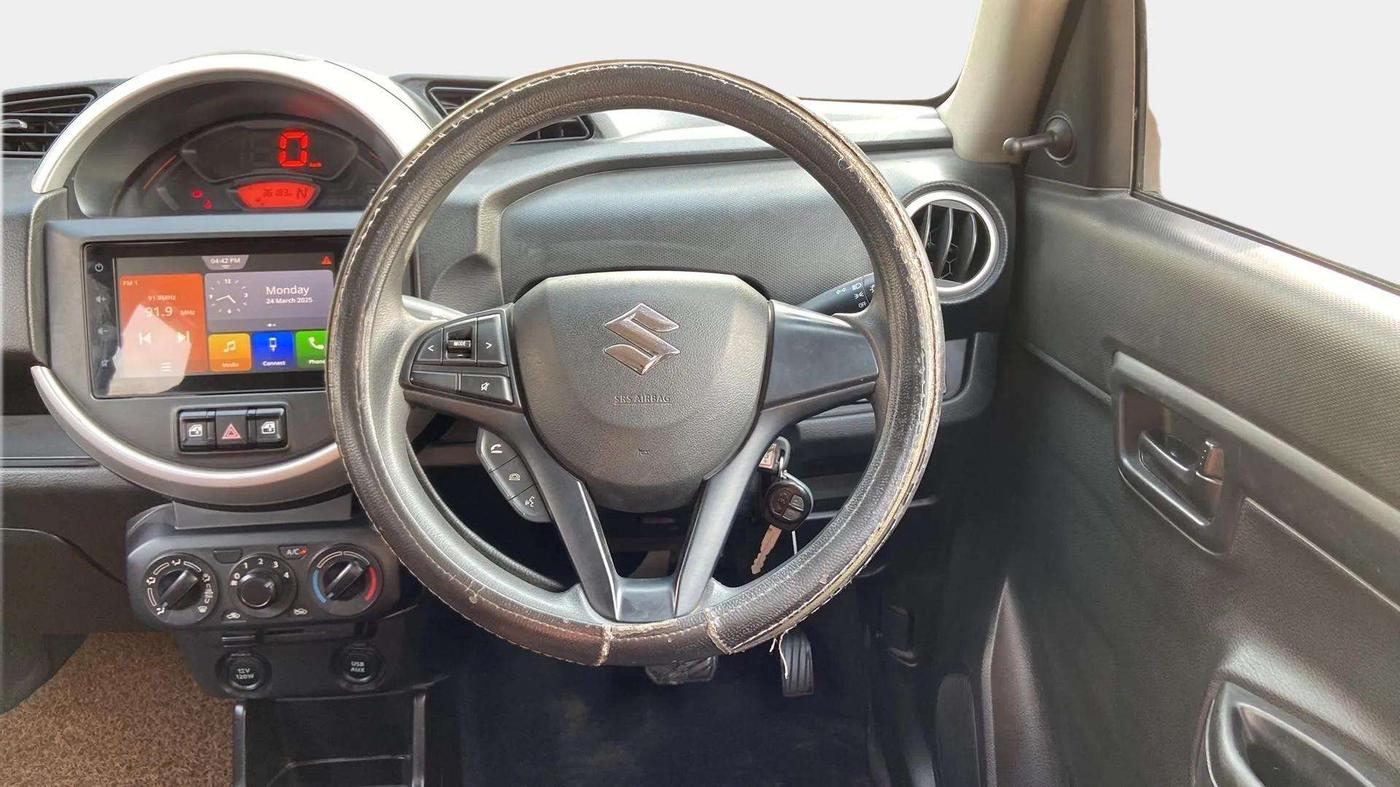 2021 Maruti S PRESSO VXI PLUS AMT, Petrol, Automatic, 36,555 km, Steering Wheel Close Up