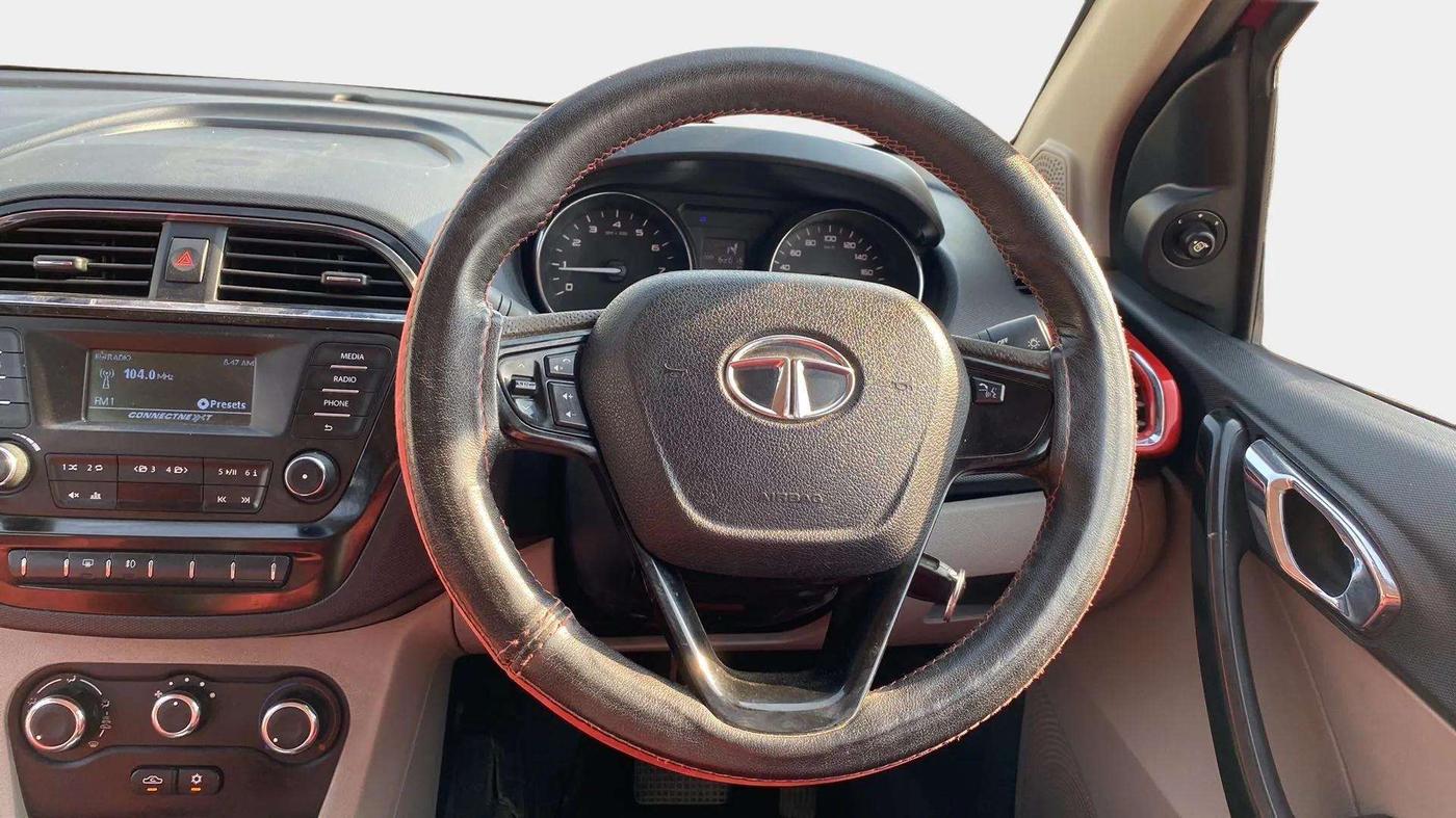 2019 Tata Tiago XZA PETROL, Petrol, Automatic, 62,020 km, Steering Wheel Close Up