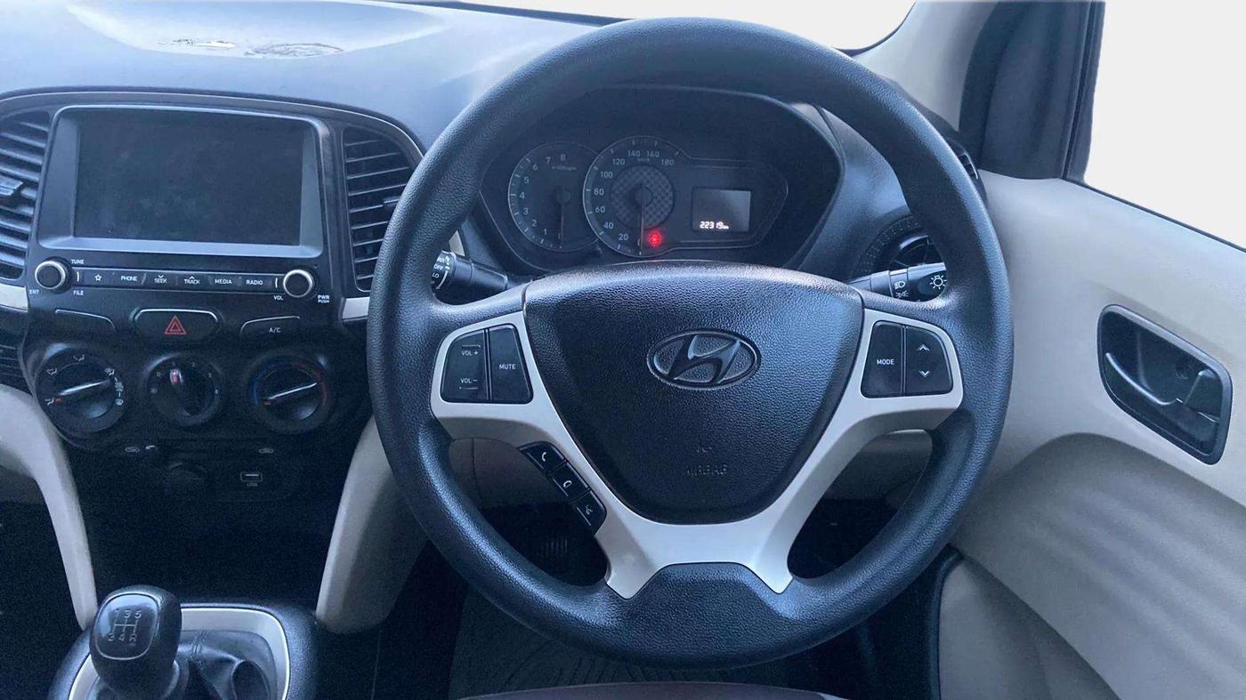 2020 Hyundai NEW SANTRO SPORTZ MT, Petrol, Manual, 22,419 km, Steering Wheel Close Up